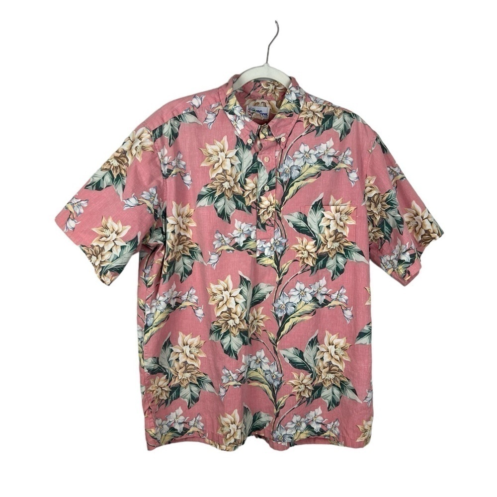 Reyn Spooner Vintage Floral Print Popover Shirt